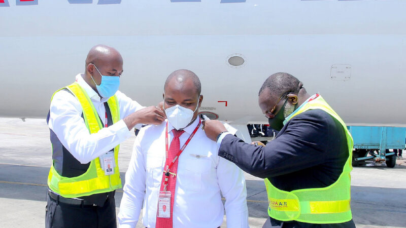 Dana Decorates New Captains, Pilot, Cabin Crew, Vaccinates Staff