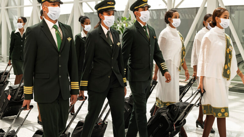 Ethiopian Starts Operating Flights with Fully Vaccinated Crew