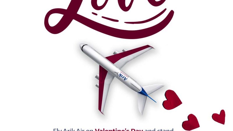 Arik Air Shows Value For Relationships With Valentine Day Offers