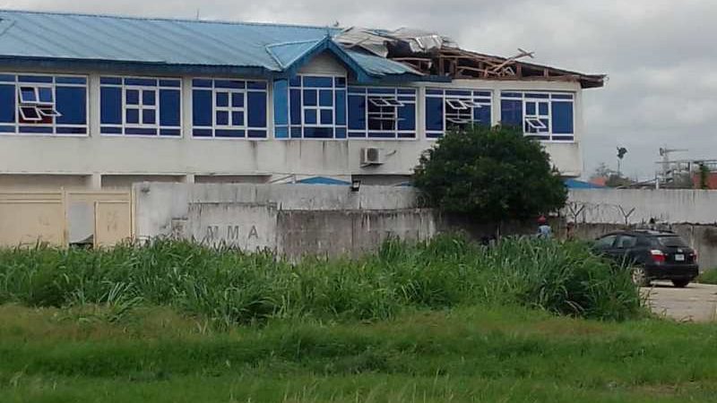 Thunderstorm Destroys LAAC Secretariat, Equipment, Properties Damaged