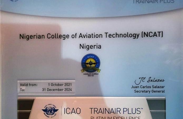 NCAT, Zaria Gets ICAO’s World’s Best Award For Training Of Instructors