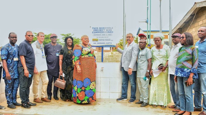 NAHCO Intervenes In Host Communities, Commissions Borehole Facilities in Lagos Schools