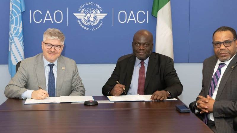 NCAA Signs Civil Aviation Master plan With ICAO To Foster Sector Growth