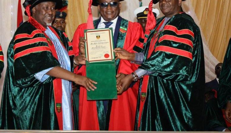NDA 33rd Convocation: Onyema Bags Doctorate Degree