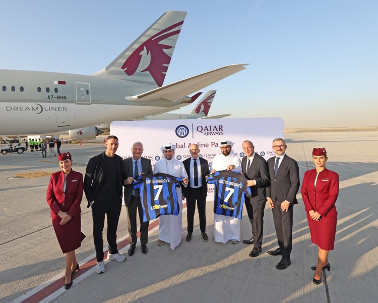 Qatar Airways Becomes Official Global Airline Partner To Italy’s FC Internazionale Milano