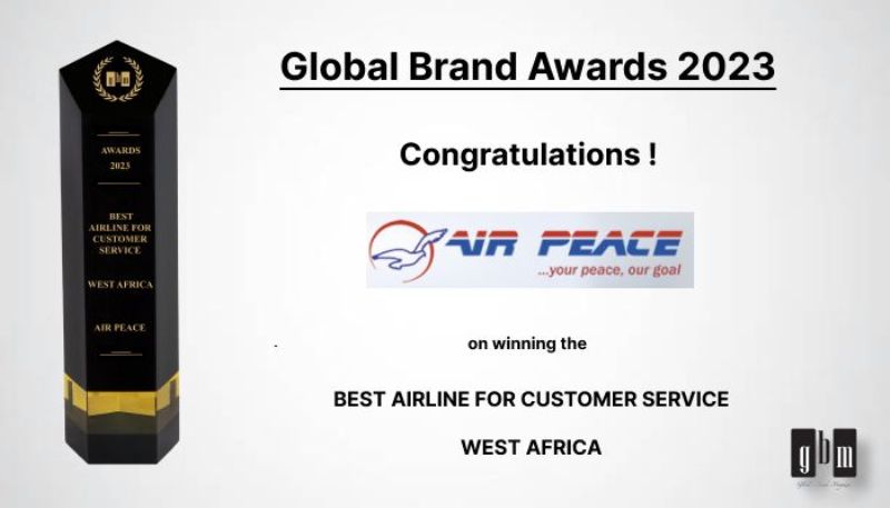 Air Peace Wins Best Airline For Customer Service In West Africa Award