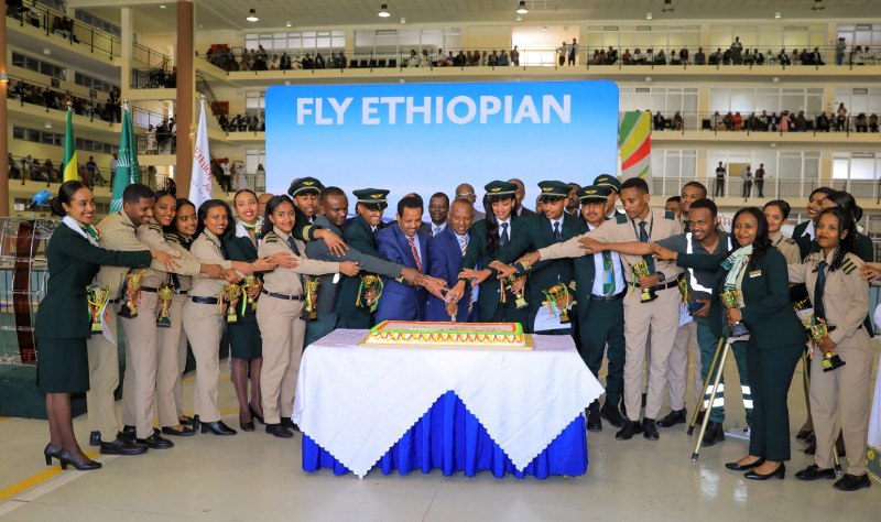 Again, Ethiopian Aviation University Graduates Over 600 Professionals