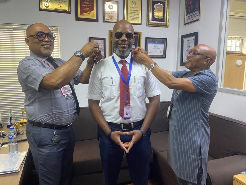 Dana Air Decorates New Captain, Bags NECA’s Employers Excellence Award