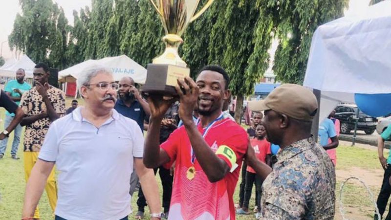 Domestic Football Team Wins NAHCO Chairman’s Cup