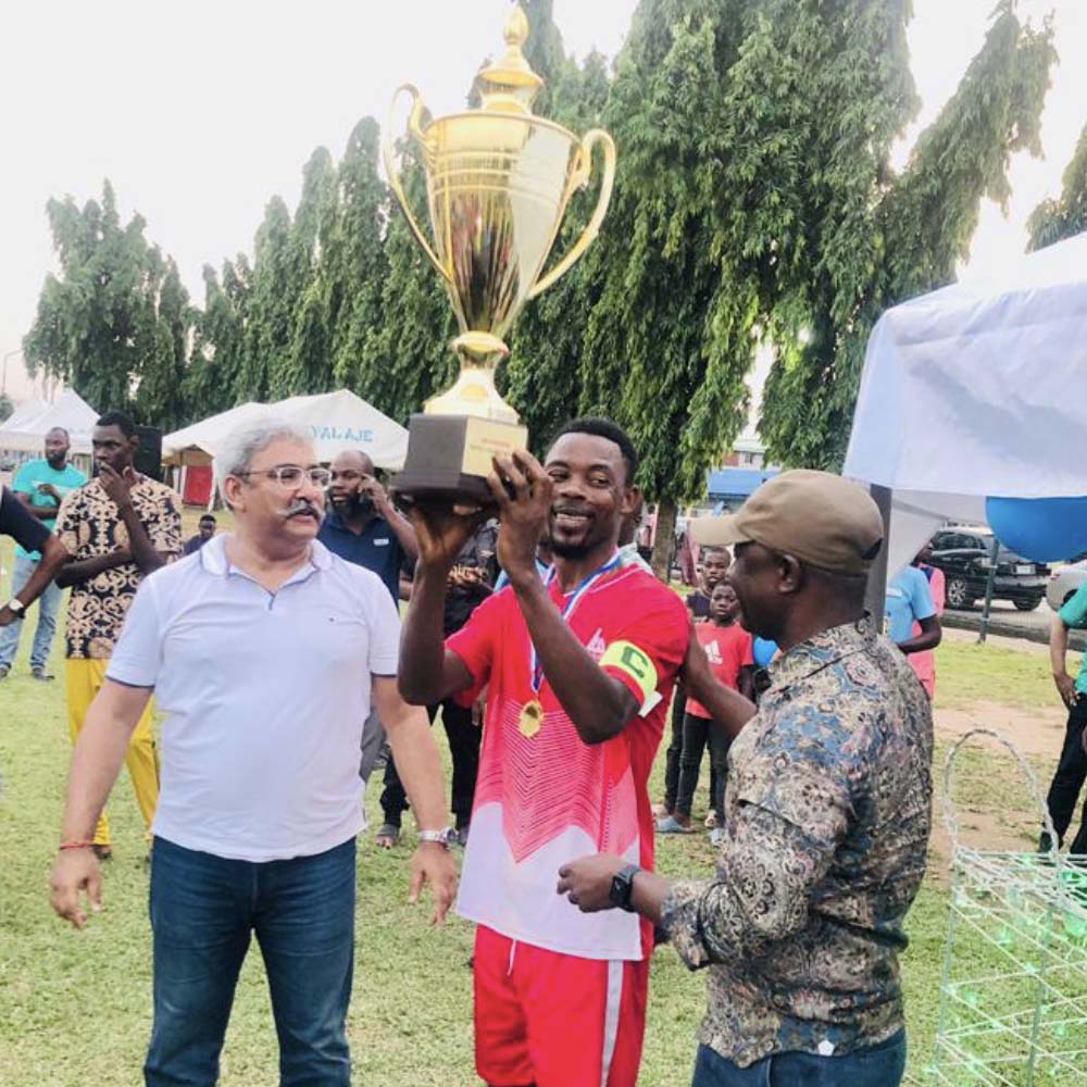 Domestic Football Team Wins NAHCO Chairman’s Cup