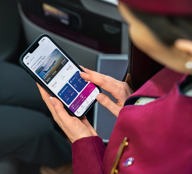 Qatar Airways Empowers Cabin Crew With Smart Onboard Functionality