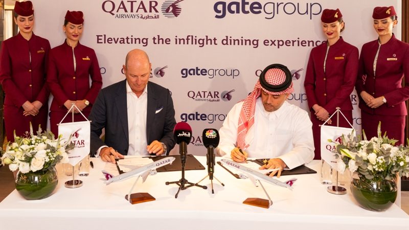 Qatar Airways, Gategroup Launch New Partnership To Elevate Inflight Dining