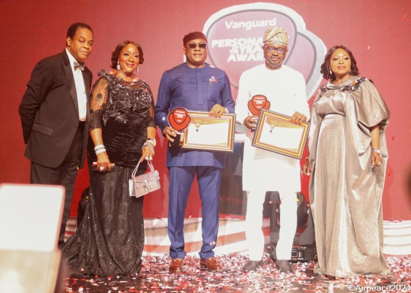 Onyema Honoured As Vanguard Personality Of The Year
