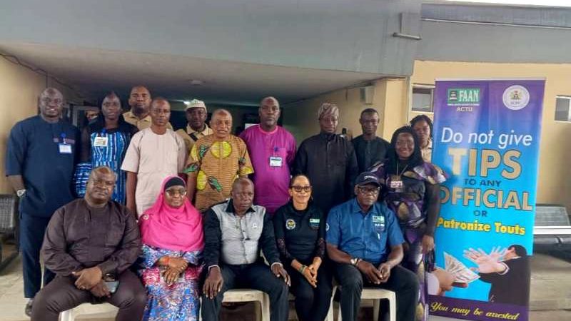 ICPC Conducts Anti-Corruption Seminar/System Study At Ibadan Airport