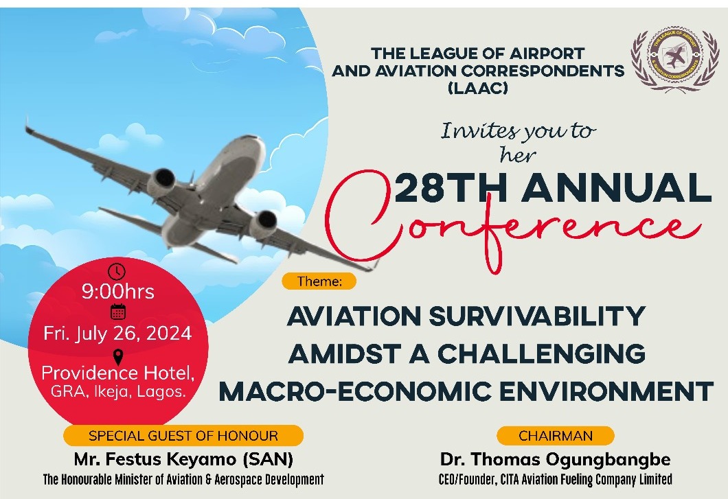 Domestic Airlines, Aviation Industry Challenges For Discussion At LAAC Conference July 26th