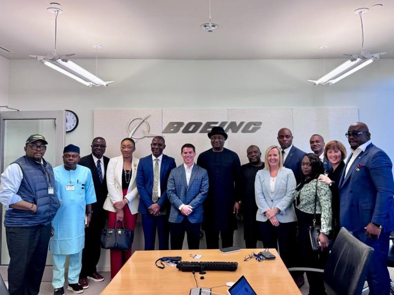 Nigeria, Boeing To Sign MoU, WTA In USA