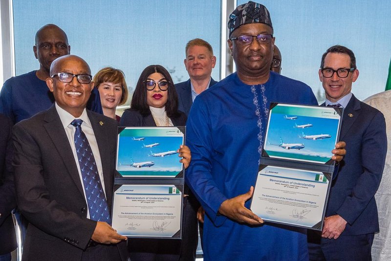 MRO, Training Development Feature In Strategic MoU Signed With Boeing By Nigeria