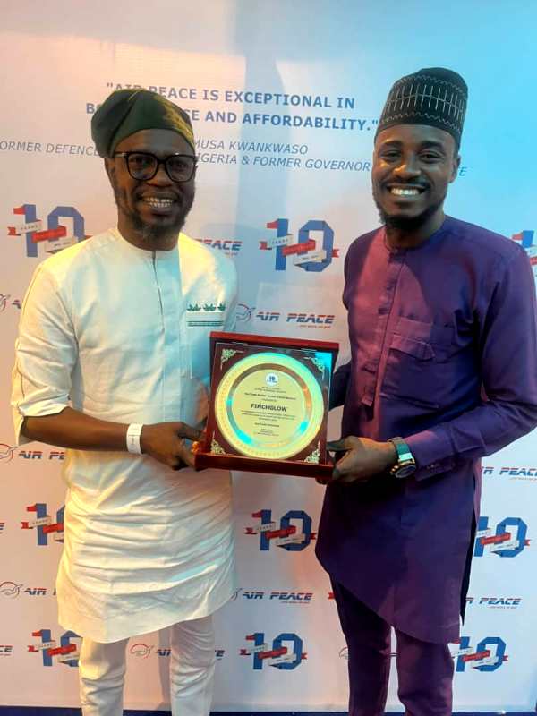 Finchglow Travels Honoured As Top Trade Partner At Air Peace’s Anniversary Celebration