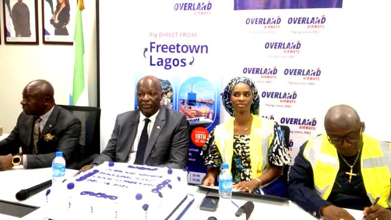 Overland Airways Begins Lagos-Freetown Flights, To Complete West Africa’s Connections 2025