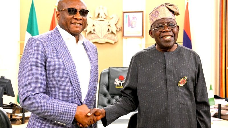 Allen Onyema Meets Tinubu, Hails President’s Policy Reforms