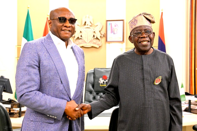 Allen Onyema Meets Tinubu, Hails President’s Policy Reforms