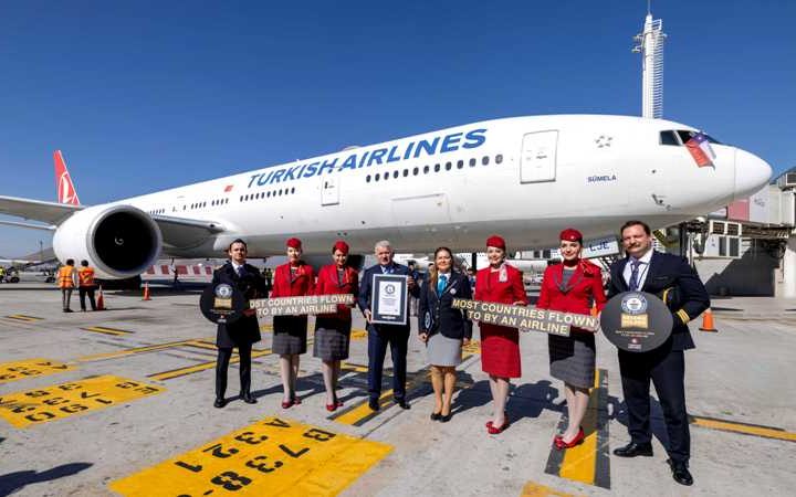 Guinness Records: Turkish Airlines Wins “Most Countries Flown To By An Airline”