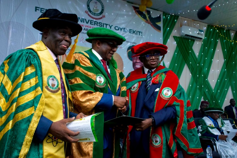 Allen Onyema Receives Honorary Doctorate From FUOYE