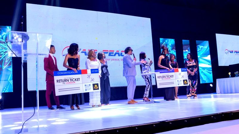 Air Peace Rewards Five Lucky Winners At Silverbird Man Of The Year Awards