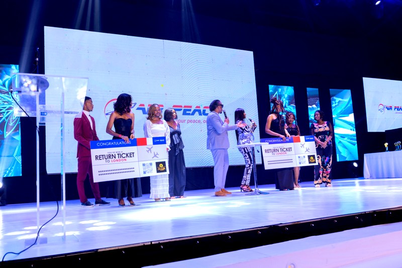 Air Peace Rewards Five Lucky Winners At Silverbird Man Of The Year Awards