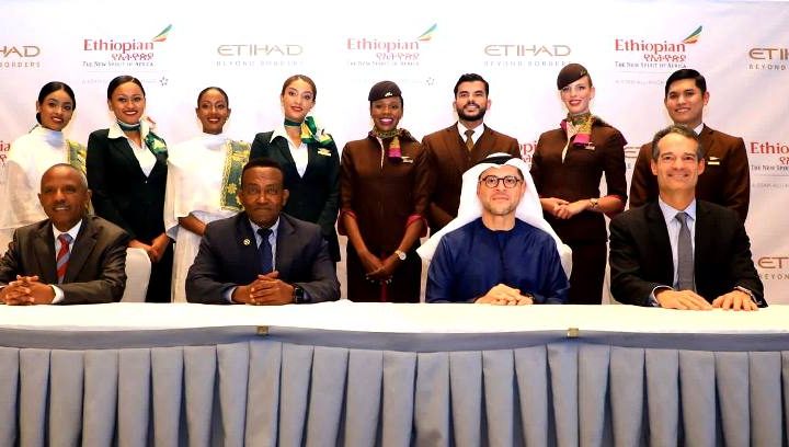 Ethiopian Airlines, Etihad Launch Strategic JV, New Addis Ababa-Abu Dhabi Flights