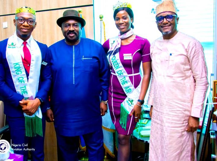 NCAA DG Endorses Nigeria Cabin Crew Contest, King, Queen Of The Air Award