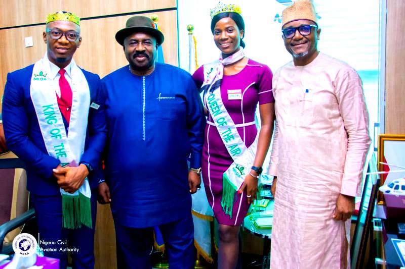 NCAA DG Endorses Nigeria Cabin Crew Contest, King, Queen Of The Air Award