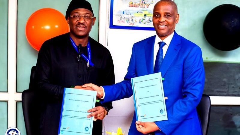 NSIB, Aero Contractors Sign MOU To Strengthen Aviation Safety,  Human Capital Development