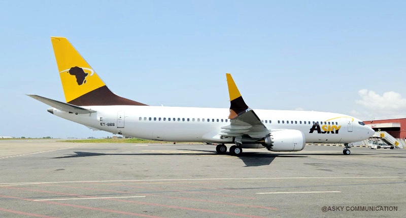 ASKY Modernizes, Rejuvenates Fleet With New B737 MAX 8, Registered ET-BBB