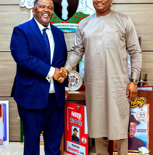 Aviation Minister Receives Namibia’s Ambassador To Nigeria, Discusses BASA, Flight Connections