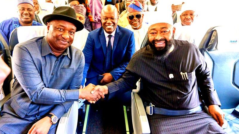 PHOTOS From Overland Airways Lagos-Minna Inaugural Flight