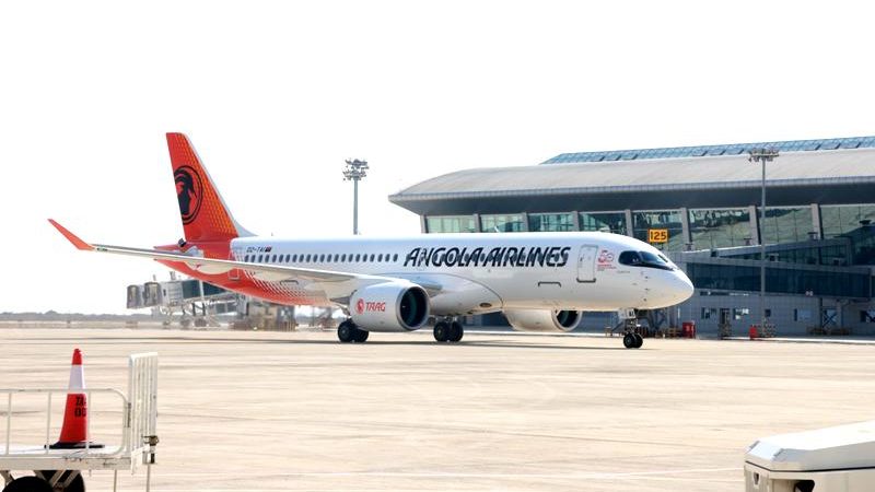 TAAG Angola Receives Third A220-300, Transfers Int’l Flights To Luanda New Airport