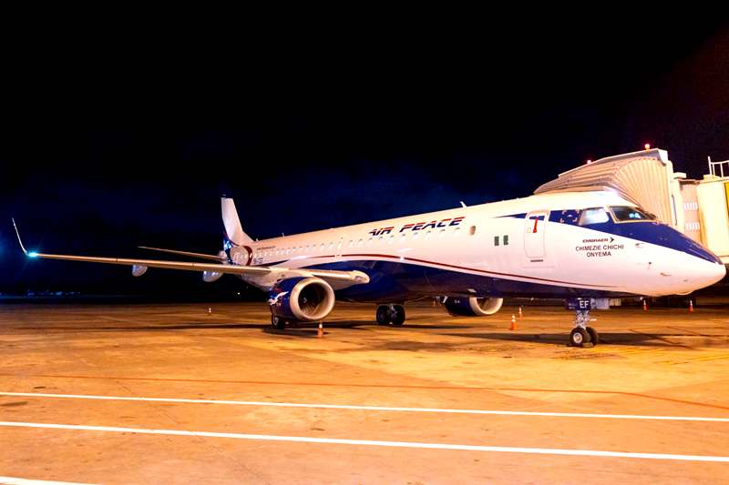 Air Peace Expands Fleet, Receives First Embraer 190 Aircraft