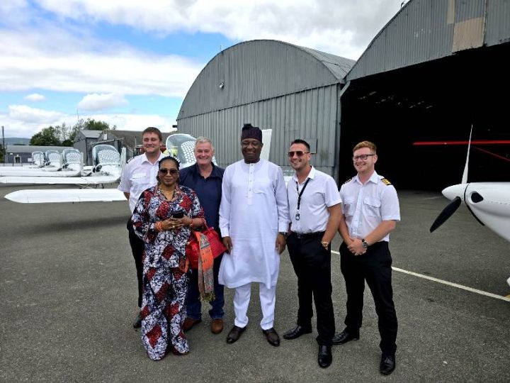 Nigeria’s Aviation Minister Inspects Dublin Air School, Discusses NCAT-Newcastle Aerodrome Collaboration