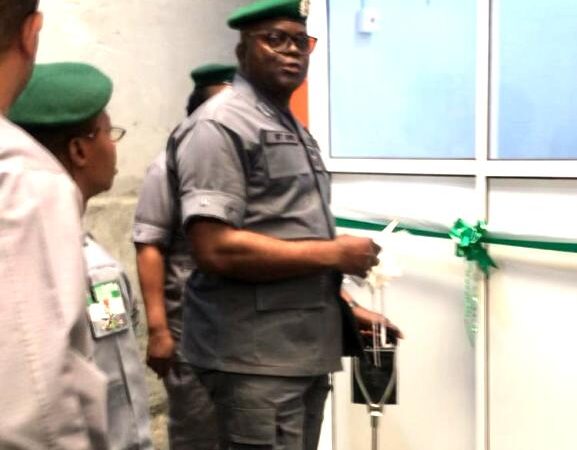 Customs Controller Commissions Advanced Cargo Screening X-ray Machine At SAHCO Facility