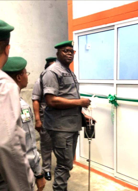 Customs Controller Commissions Advanced Cargo Screening X-ray Machine At SAHCO Facility