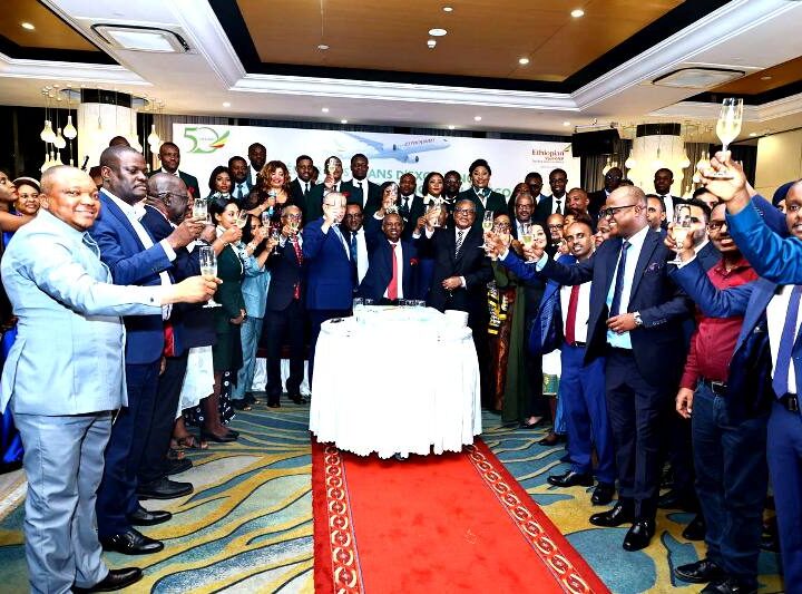 Ethiopian Airlines Celebrates 50 Years Of Service To Kinshasa, DRC