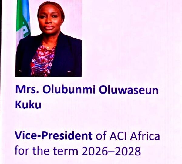 Olubunmi Kuku Elected VP, ACI Africa, Permanent Member, World Governing Board