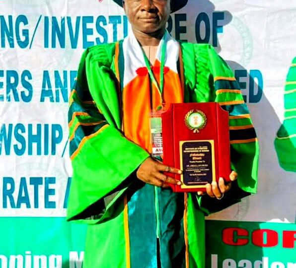 NAMA’s Director,  Abdullahi Musa Gets ISEN Fellowship Award