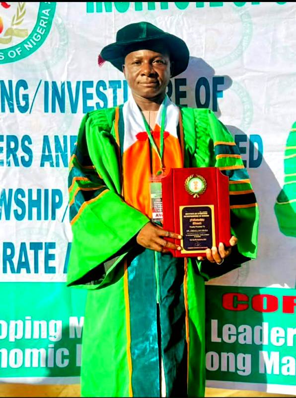 NAMA’s Director, Abdullahi Musa Gets ISEN Fellowship Award