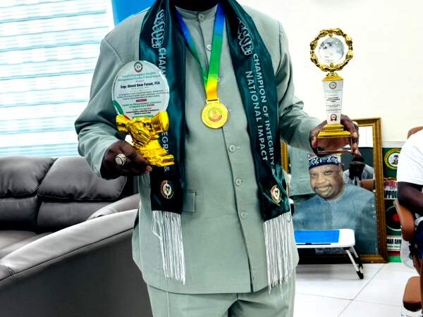 NAMA MD Honoured For Exemplary Leadership, Ethical Excellence