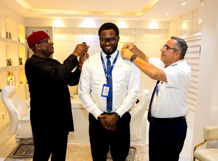 Air Peace Ascends Senior First Officer Ayegba To Captain Position On E2 Fleet