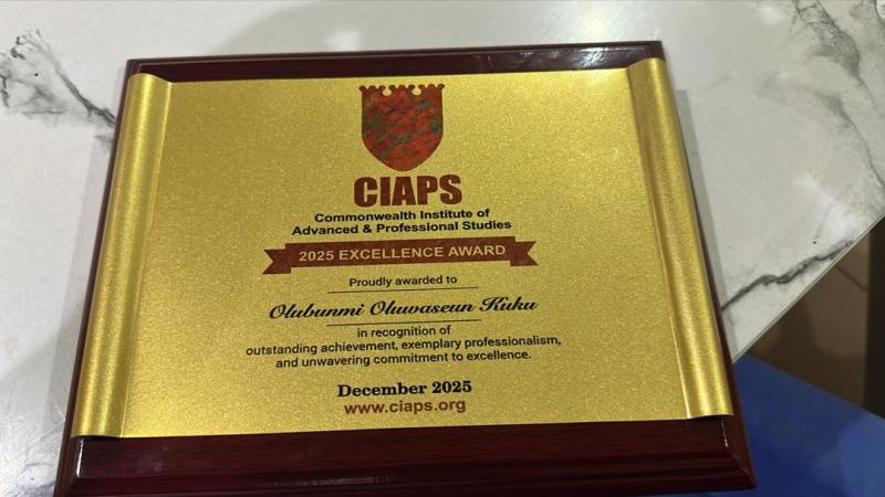 FAAN MD Kuku Bags CIAPS Excellence Award For Leadership, Transformation