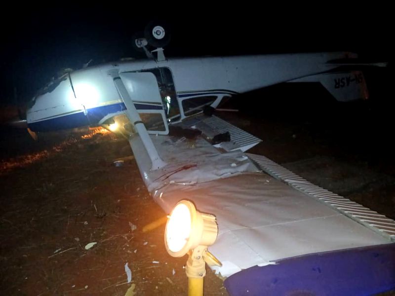 NSIB Investigates Skypower Express Cessna 172 Accident At Sam Mbakwe Cargo Airport, Owerri
