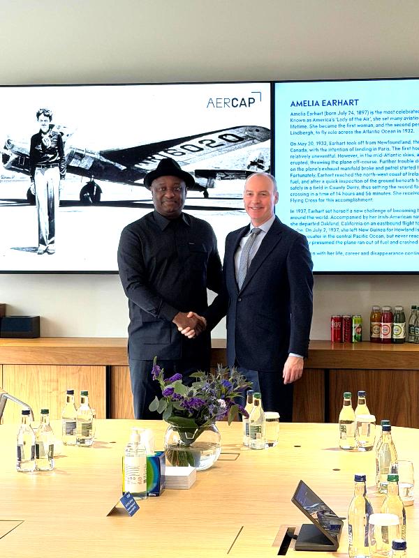 Nigeria’s Aviation Minister Discusses Fleet Modernization, Strategic Partnership With Aercap, Afreximbank